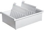 HAN Karteikartenbox DIN A5 1300 Karten Lichtgrau 22,8 x 34,7 x 9,6 cm
