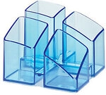 HAN Stiftehalter Scala 1745 Kunststoff Blau, Transparent 12,5 x 12,5 x 10 cm 4929165