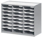 Paperflow Modulodoc Sortiersystem DIN A4 PS (Polystyrol) Grau 67,4 x 30,8 x 54,8 cm