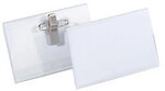 DURABLE Namensschilder Kombiklemme 9 x 5,4 cm Kunststoff 50 St&uuml;ck
