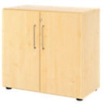 Hammerbacher Schrank Spanplatte 1 Fachboden abschlie&szlig;bar Ahorn 1148536
