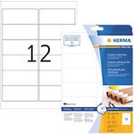 HERMA Wetterfeste Etiketten 9533 Rechteckig DIN A4 99,1 x 42,3 mm 10 Blatt &agrave; 12
