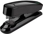 Novus re+new Flachheftger&auml;t B 4FC Halbstreifen 50 Blatt Schwarz 24/8, 24/6, 26/8,