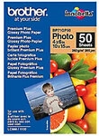 Brother Inkjet Fotopapier Gl&auml;nzend DIN A6 260 g/m2 Wei&szlig;