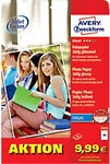AVERY Zweckform Classic Inkjet Fotopapier Gl&auml;nzend DIN A4 160 g/m&sup2; Wei&szlig; 40 Blatt