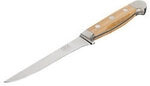G&Uuml;DE Ausbeinmesser Stahl, Holz B703/13 Braun, Silber 1146763