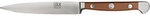 G&Uuml;DE Spickmesser Edelstahl, Holz B764/13 Braun, Silber 1146916