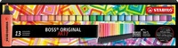 STABILO 7023-01-5-20, STABILO BOSS ORIGINAL EO7023-01-5-20 Textmarker Farbig sortiert