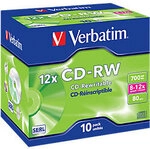 Verbatim CD-RW 12x 700 MB 10 St&uuml;ck 4806882