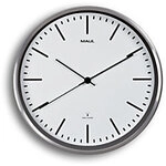 Maul Analog Funkgesteuerte Wanduhr Wei&szlig; 30 x 30,5 x 30,5 x 5 cm 1099043