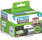 DYMO 2112289 LW Etiketten Original Selbsthaftend Schwarz auf Wei&szlig; 32 (B) x 57 (H) mm