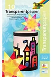 Folia Durchschlagpapier Farbig sortiert 42 g/m&sup2; 10 Blatt 1186683