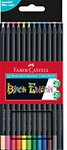 Faber-Castell Black Edition Buntstifte Farbig sortiert 12 St&uuml;ck 1215569