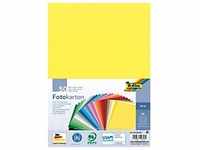 Folia DIN A4 Farbiges Papier Farbig sortiert 300 g/m2 50 Blatt