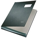 Leitz Unterschriftsmappe Schwarz DIN A4 24 x 34 x 2,8 cm 5700-SZ