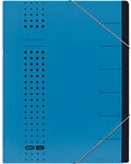 ELBA Ordnungsmappe chic DIN A4 Blau Karton 25 x 1,2 x 31,5 cm 42495-BU