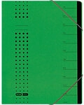 ELBA Ordnungsmappe chic DIN A4 Gr&uuml;n Karton 25 x 1,5 x 31,5 cm 42496-GN