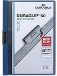 DURABLE Klemmmappe Duraclip DIN A4 Dunkelblau 4995288