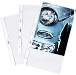 DURABLE Business Prospekth&uuml;lle DIN A5 Glasklar Transparent 60 Mikron PP