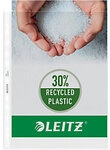 Leitz Prospekth&uuml;lle DIN A4 Genarbt Transparent 90 Mikron PP (Polypropylen) 11