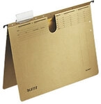 Leitz Alpha H&auml;ngeregister DIN A4 V-Boden Naturbraun Blauer Engel UZ14b