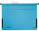 Leitz Alpha H&auml;ngetaschen DIN A4 V-Boden Blau Blauer Engel UZ14b (Recyclingpapier