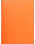 Exacompta Sammelmappe 56409E DIN A4 Orange Beschichteter Manila Karton 24 x 32 cm 25