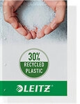 Leitz Prospekth&uuml;lle DIN A4 Genarbt Transparent 130 Mikron PP (Polypropylen) &Ouml;ffnung