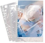 Exacompta Prospekth&uuml;lle DIN A4 Transparent PP (Polypropylen) &Ouml;ffnung oben 100