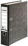 Falken Ordner Breit DIN A4 80 mm Schwarz 2 Ringe 80024136 Pappkarton...