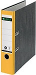 Leitz 180&deg; Ordner Breit DIN A4 82 mm Gelb 2 Ringe 1080 Pappkarton Wolkenmarmor