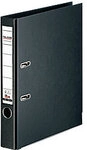 Falken Chromocolor Ordner Schmal DIN A4 50 mm Schwarz 2 Ringe Kunststoff 7011925