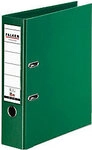 Falken Chromocolor Ordner Breit DIN A4 80 mm Gr&uuml;n 2 Ringe 11285491 Kunststoff