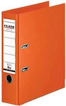 Falken Chromocolor Ordner Breit DIN A4 80 mm Orange 2 Ringe S80 Kunststoff...