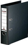 Falken Chromocolor Ordner Breit DIN A4 80 mm Schwarz 2 Ringe 11285400 Kunststoff