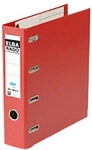 ELBA Rado Plast Doppelordner Breit DIN A5 75 mm Rot 4 Ringe 100551850 Pappkarton, PP