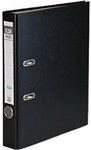 ELBA Rado Brilliant Ordner Schmal DIN A4 50 mm Schwarz 2 Ringe Kunststoff 10414-SZ