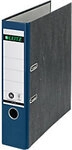 Leitz 180&deg; Ordner Breit DIN A4 82 mm Blau 2 Ringe 1080 Pappkarton Wolkenmarmor
