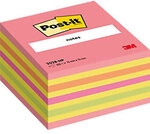 Post-it Haftnotizenw&uuml;rfel 76 x 76 mm Pink und Gelb 450 Blatt 2028NP