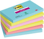 Post-it Super Sticky Notes Haftnotizen Rechteckig 127 x 76 mm Blanko Farbig...