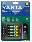 VARTA Batterieladeger&auml;t Ultra Fast und 4 wiederaufladbare AA-Batterien 1071786