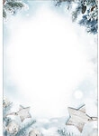 Sigel DIN A4 Weihnachtsbriefpapier Mehrfarbig 25 St&uuml;ck 1259659
