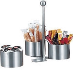 Esmeyer Boston Sch&uuml;ssel Edelstahl Silber 24 cm Set mit 4 St&uuml;ck 6645861