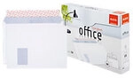 Elco B&uuml;ro Briefumschl&auml;ge Mit Fenster C4 324 (B) x 229 (H) mm Abziehstreifen Wei&szlig;