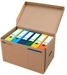 ELBA Tric Wellpappe Archivbox Braun 320mm x 360mm x 545mm 10 St&uuml;ck 1228672