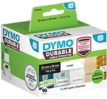 DYMO LW 2112286 Etiketten Wei&szlig; Selbstklebend 25 x 25 mm 1700 Etiketten 1139262
