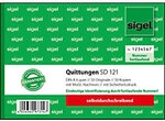 Sigel Quittungsblock DIN A6 Liniert Gelocht SD121 2 St&uuml;ck &agrave; 50 Blatt