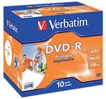 Verbatim DVD-R 4.7 GB 10 St&uuml;ck GB-876212