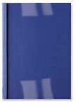 GBC Thermobindemappen LeatherGrain DIN A4 10 - 15 Blatt 150 Mikron Leder Blau 100