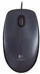 Logitech M90 Maus mit Kabel Schwarz 6946794